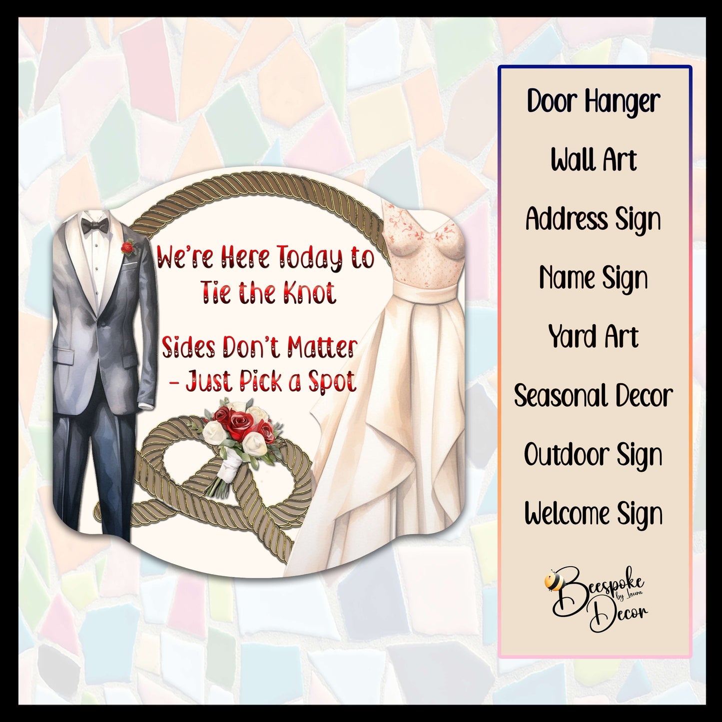 Wedding Seating Sign / Pick a Spot / Wedding Art / Wedding Gift / Wedding Planner / Wedding Decorations / Wedding Venue Signage